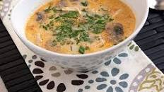 Spicy Thai Coconut Chicken Soup