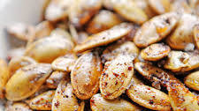 Spicy Toasted Pumpkin Seeds