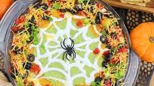 Spider Web Taco Dip