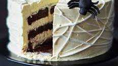 Spider's web cake