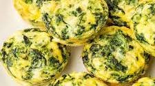 Spinach Egg Muffins - the perfect make ahead breakfast!