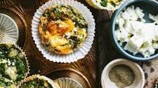 Spinach Feta Egg Muffins