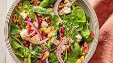 Spinach Pomegranate Salad