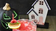 Spooky Raspberry Lemonade Cocktail