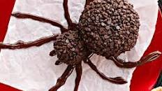 Spooky Spider Chocolate Cheese Ball