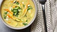 Squash Blossom Soup [Crema de Flor de Calabaza]