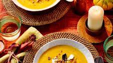 Squash, sage and chestnut soup