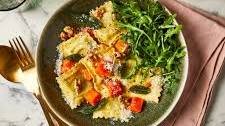 Squash & Sage Sauce With Spinach & Ricotta Ravioli