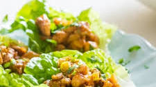 Sriracha Chicken Lettuce Cups Recipe