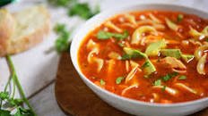 Sriracha Hot Chicken Soup