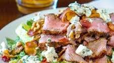 Steak Bacon Walnut Blue Cheese Caesar Salad
