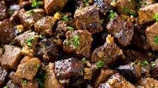 Steak Bites with Garlic Butter