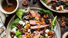 Steak Salad with Maple Balsamic Vinaigrette
