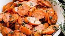 Stovetop Sautéed Carrots with Garlic & Herbs