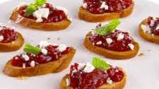 Strawberry-Tomato Jam Crostini