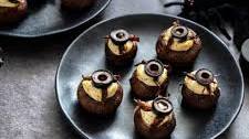 Stuffed Mushroom Eyeballs