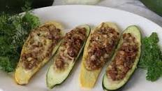 Stuffed Summer Squash