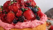 Summer Berry Cake!