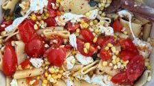Summer Corn Tomato Pasta