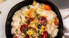 Summer Risotto with Grilled Corn & Tomatoes