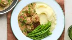 Swedish-style Meatballs with Mash & Cranberries