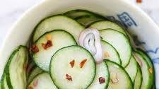 Sweet and Sour Asian Pickled Cucumbers Recipe