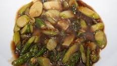 Sweet and sour asparagus