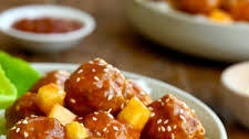 Sweet and Sour Pork Meatballs