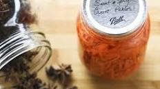 Sweet and Spicy Asian Style Pickled Carrots