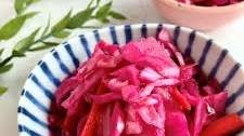 Sweet and Tangy Pickled Cabbage