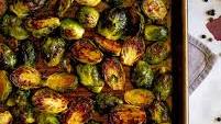 Sweet Maple Roasted Brussels Sprouts