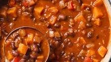Sweet Potato and Black Bean Chili
