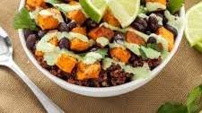 Sweet Potato and Black Bean Quinoa Bowls
