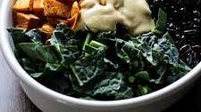 Sweet Potato Casserole with Black Beans, Kale and Quinoa