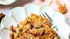 Sweet Potato Casserole with Pecan Crumble