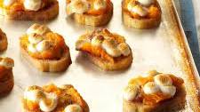 Sweet Potato Crostini
