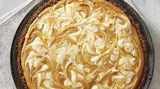 Sweet Potato Pie with Cream Cheese Swirl