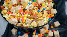 Sweet & Salty Halloween Snack Mix - Nut-Free