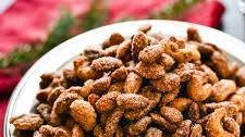 Sweet Spicy Christmas Nuts