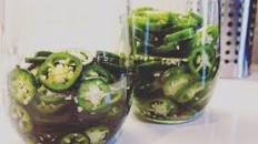 Sweet with Heat Pickled Jalapeños