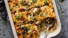 Tex-Mex Egg & Hash Brown Casserole