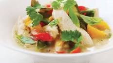 Thai chicken and coconut curry