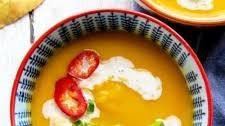 Thai spiced butternut squash soup
