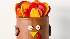 Thanksgiving Turkey Cake