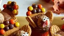 Thanksgiving Turkey Cupcakes
