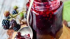The best blackberry jam with bay and vanilla