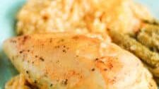 The Best Cheesy Chicken & Rice Casserole