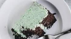 The Best Mint Chocolate Grasshopper Cake