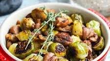 The Best Roast Brussel Sprouts and Chestnuts