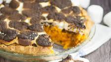 Toasted Marshmallow Sweet Potato Pie